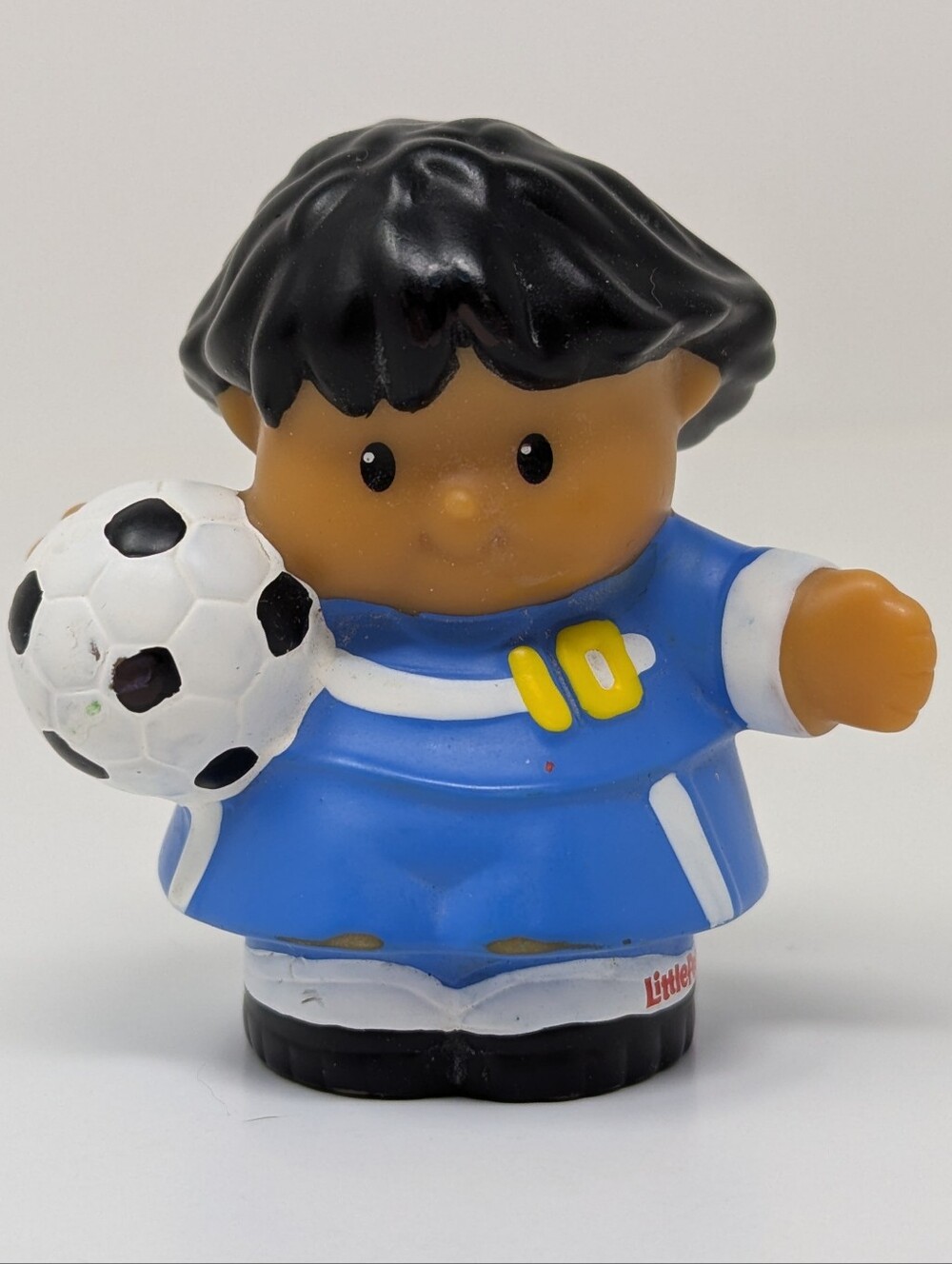 Fisher Price Little People Soccer Hispanic Kid World Cup Football